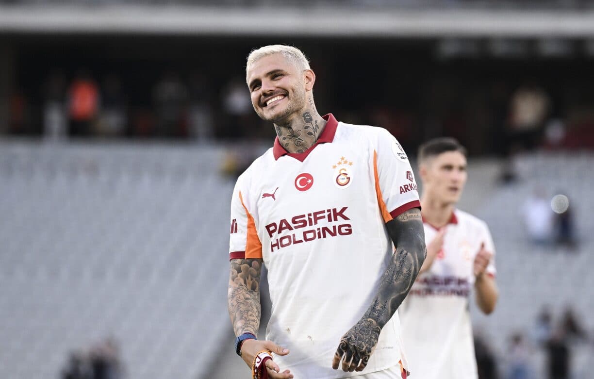 Mauro Icardi, atacante do Galatasaray - Divulgação / Galatasaray