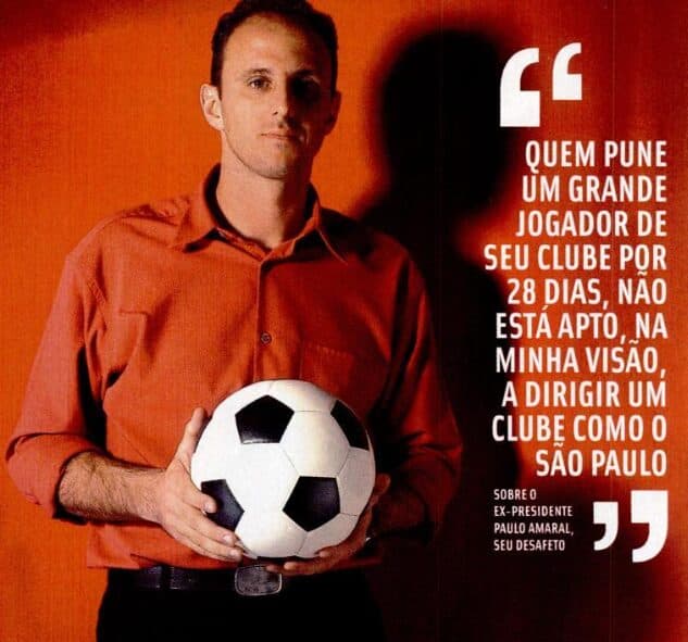 Rogério Ceni na PLACAR