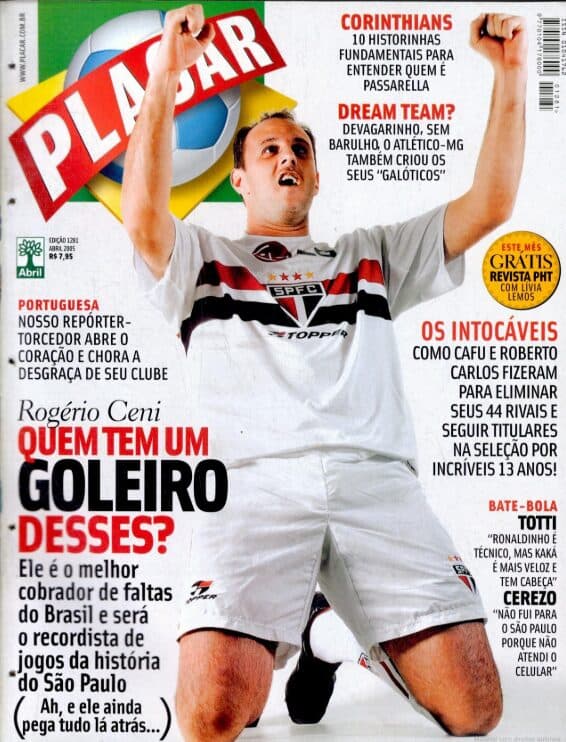 Rogério Ceni na PLACAR