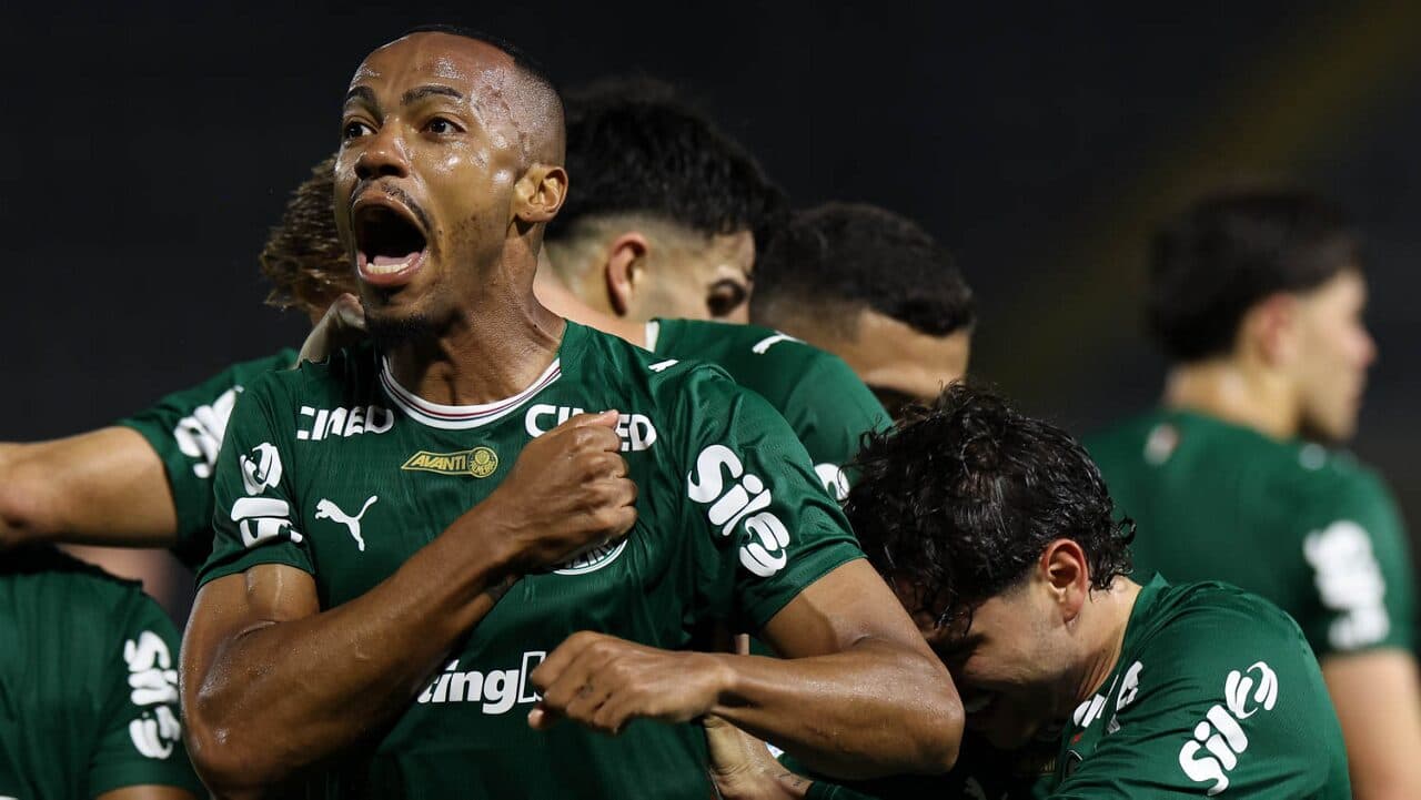 Marlon Freitas brilhou na vitória sobre o Grêmio em Barueri - Cesar Greco/Palmeiras/