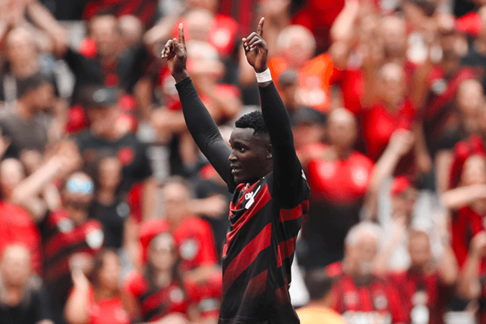 Kevin Viveros, atacante do Athletico Paranaense - Divulgação / Athletico