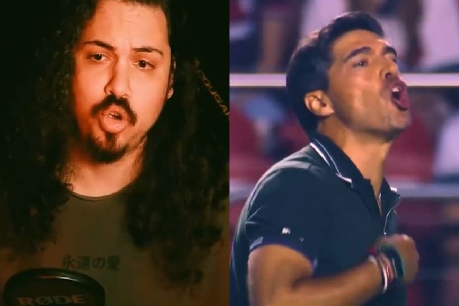 Gustavo Machado dubla falas de Abel Ferreira em duelo entre Palmeiras e São Paulo - Reprodução/@gustavomachadog
