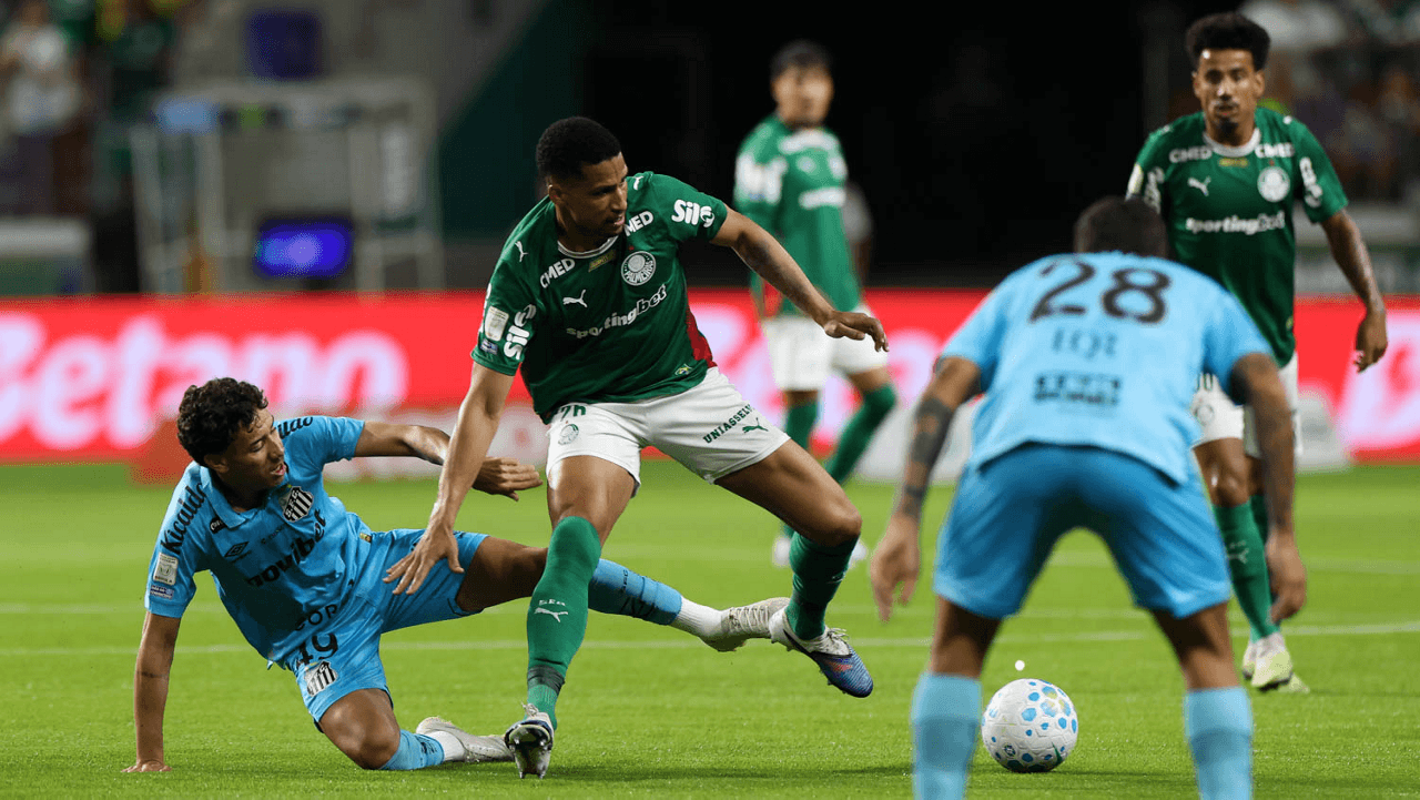 Palmeiras x Santos pelo Brasileirão