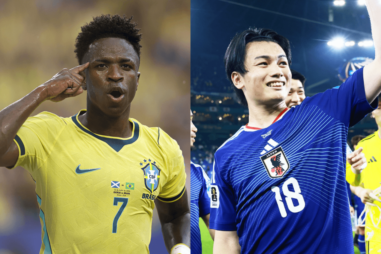Brasil e Japão duelam pelos 16 avos de final da Copa de 2026