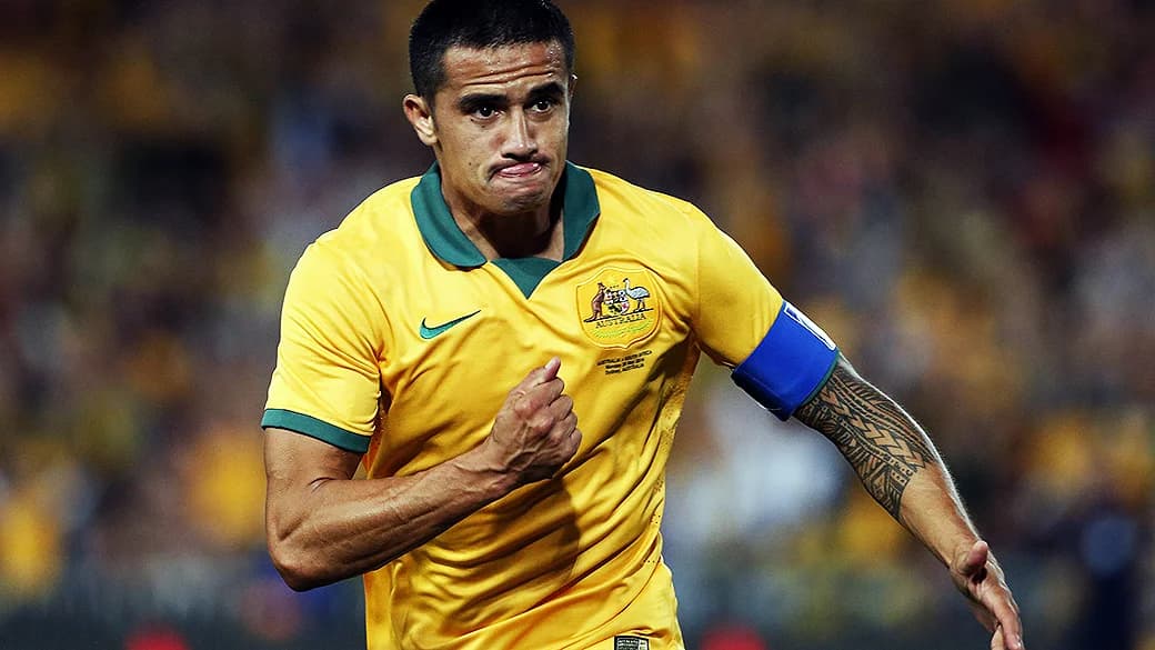 Tim Cahill em ação pela Austrália