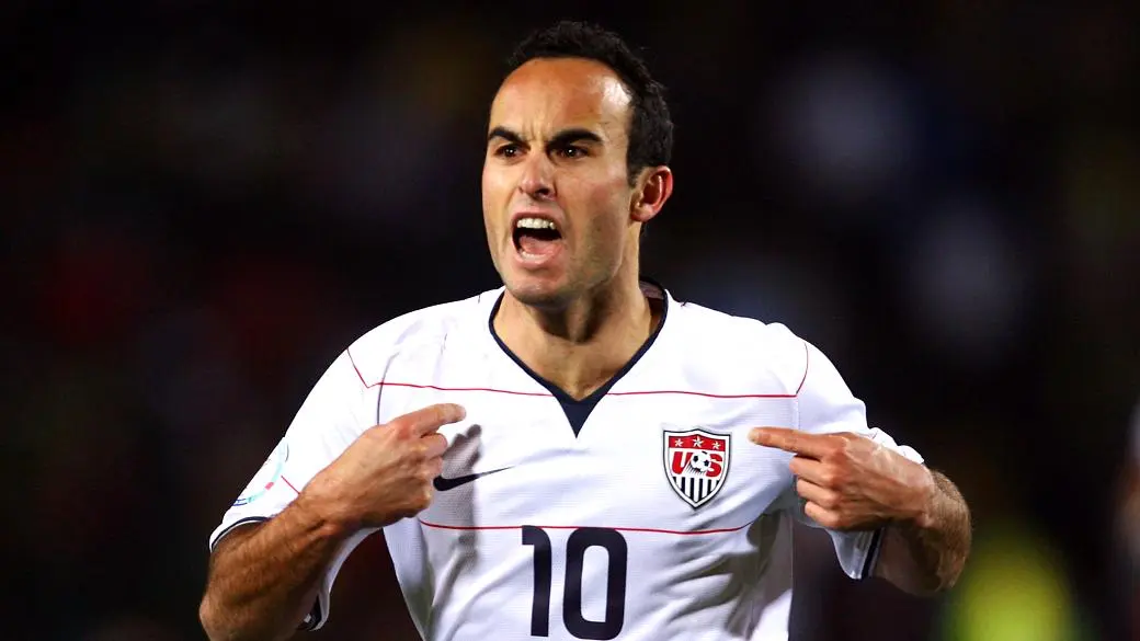 Landon Donovan em ação pelos Estados Unidos