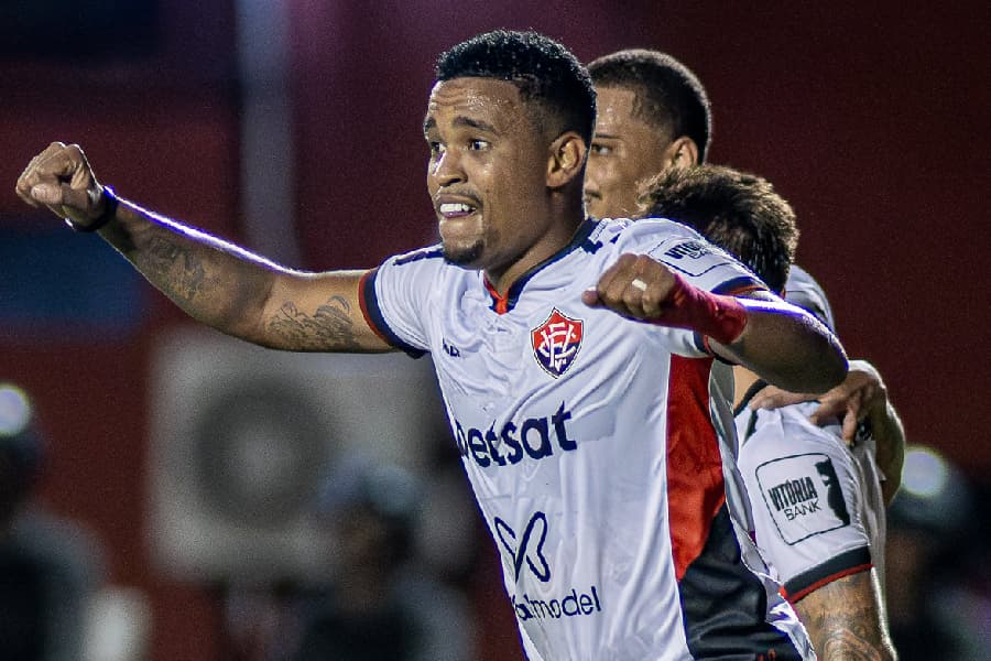 Alerrandro, do Vitória, foi um dos destaques do Brasileirão 2024- Victor Ferreira/Vitória