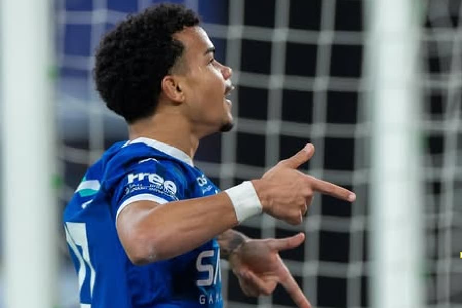 Kaio César tem três gols e três assistências em 20 jogos pelo time saudita – Divulgação/Al-Hilal