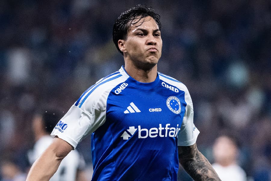Kaio Jorge foi o destaque da vitória do Cruzeiro contra o Corinthians, no Brasileirão - Gustavo Aleixo/Divulgação/EC Cruzeiro