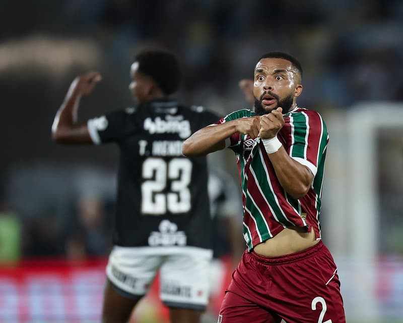 Serna abriu placar para Fluminense contra Vasco em jogada ensaiada - MARCELO GONÇALVES / DIVULGAÇÃO/FLUMINENSE F.C.