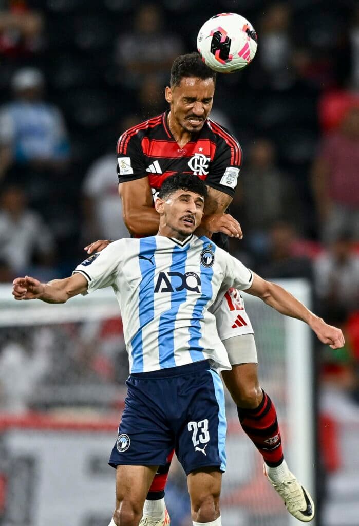 Danilo, agora no Mundial, voltou a marcar gol decisivo para Flamengo - NOUSHAD THEKKAYIL/EFE