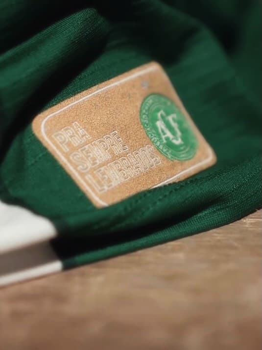 Selos especias foram adicionados à camisa da Chapecoense - Divulgação/Chapecoense