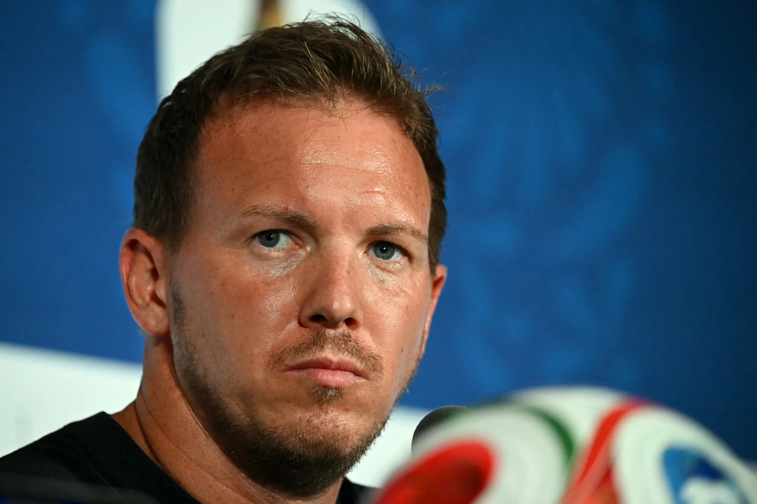 Nagelsmann exaltou o bom clima da seleção da Alemanha durante a preparação para a Copa - Ronaldo Schemidt/ AFP