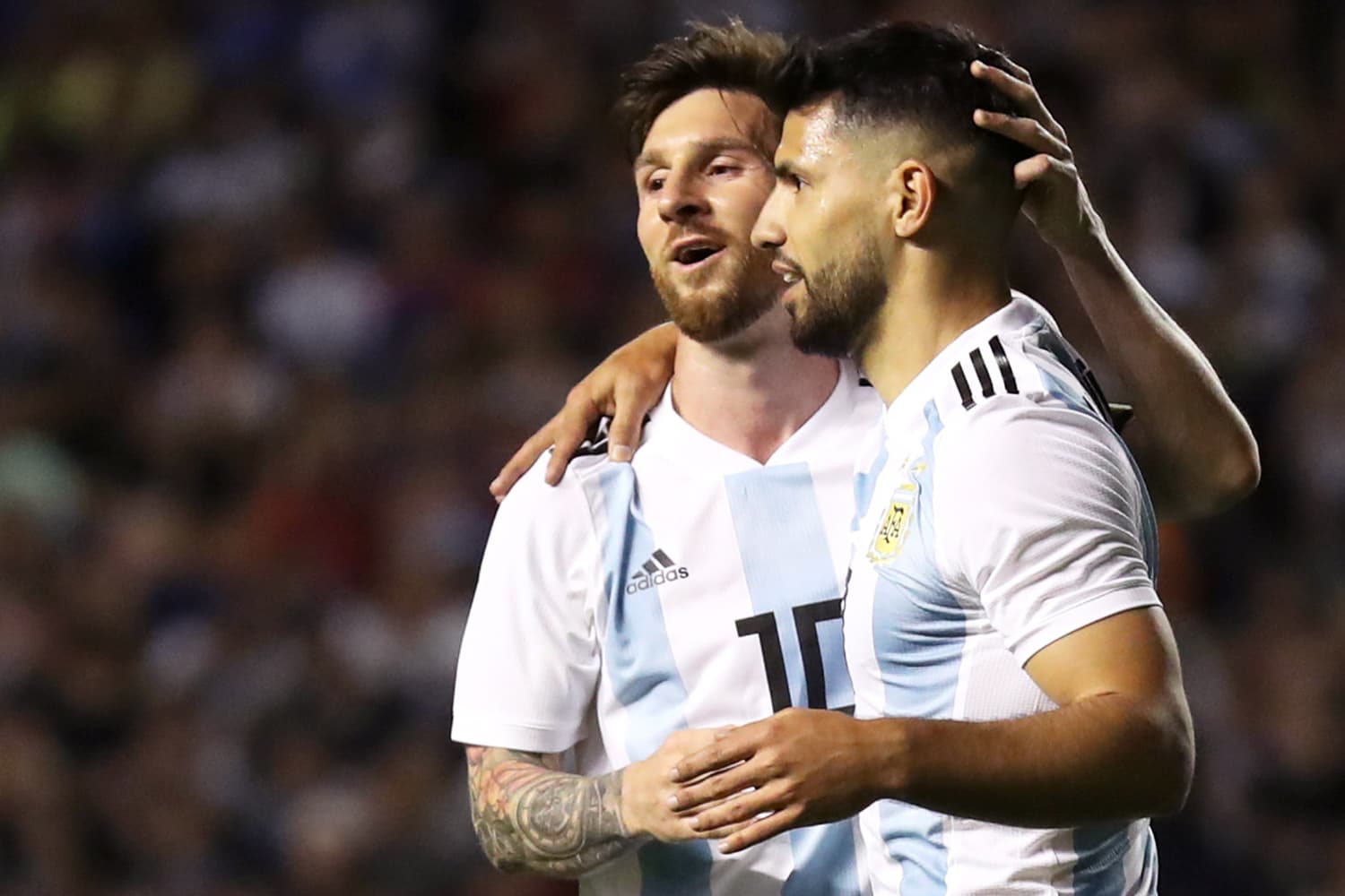 Agüero e Messi podem reeditar parceria na seleção, agora em novo formato -