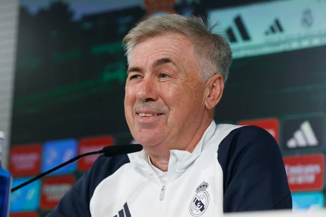 Ancelotti declara torcida pelo Fluminense na final da Libertadores - Juan Carlos Hidalgo/EFE