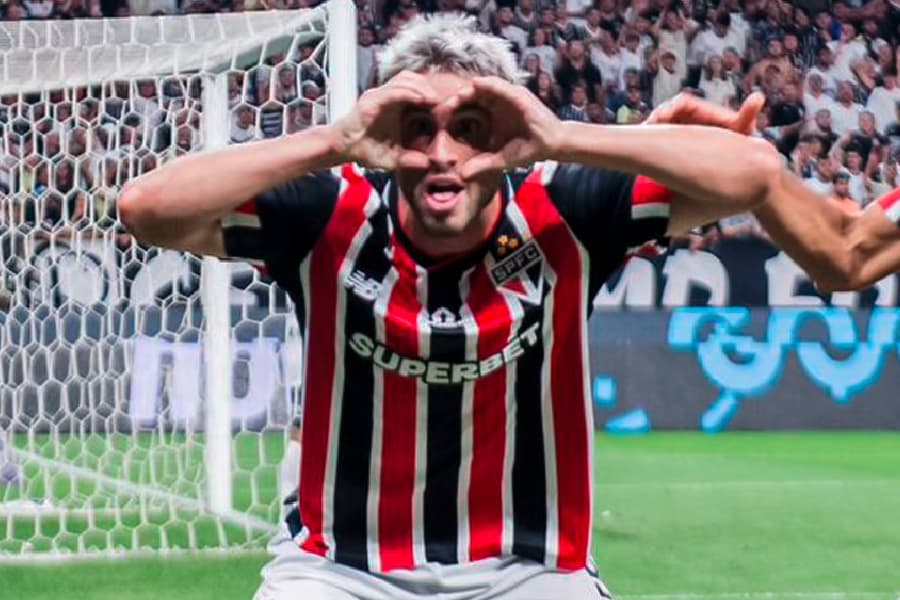 Calleri abriu caminho para a vitória são-paulina na Neo Química Arena - Guilherme Veiga/Ag. Paulistão