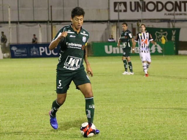 Carpini foi capitão e camisa 5 da Caldense - Luciano Santos/Mantiqueira/Caldense