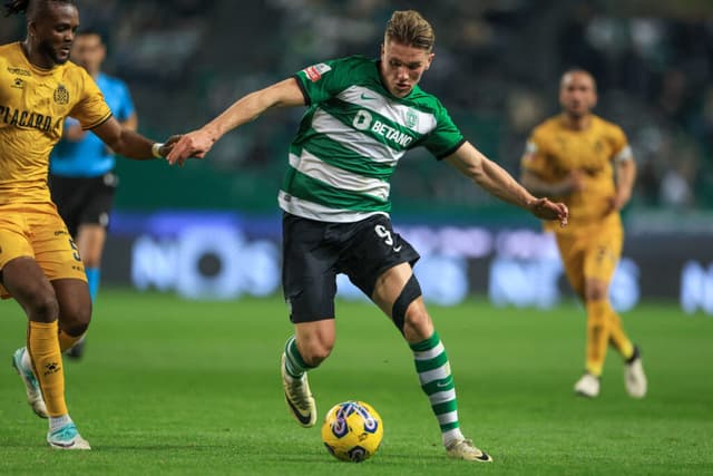 Camisa 9, Gyökeres foi a maior contratação da história do Sporting - Patricia de Melo Moreira/AFP