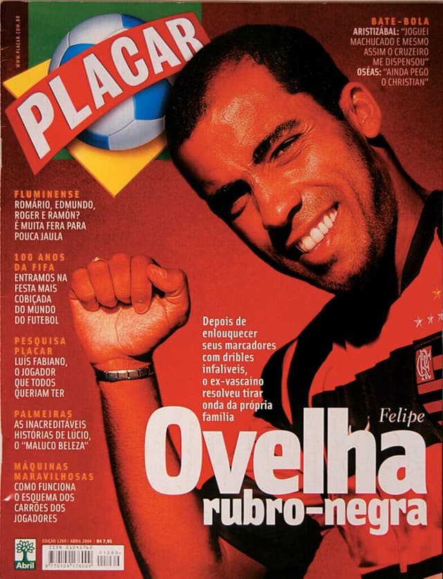 Capa da edição 1269, de abril de 2004 - Reprodução/Placar