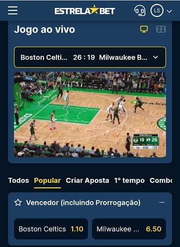 streaming de basquete na estrela bet