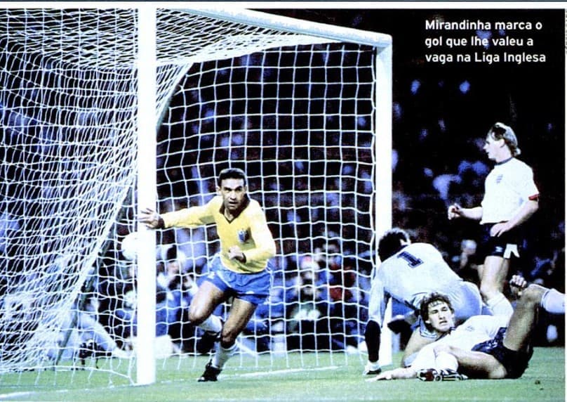 Brasil x Inglaterra em Wembley