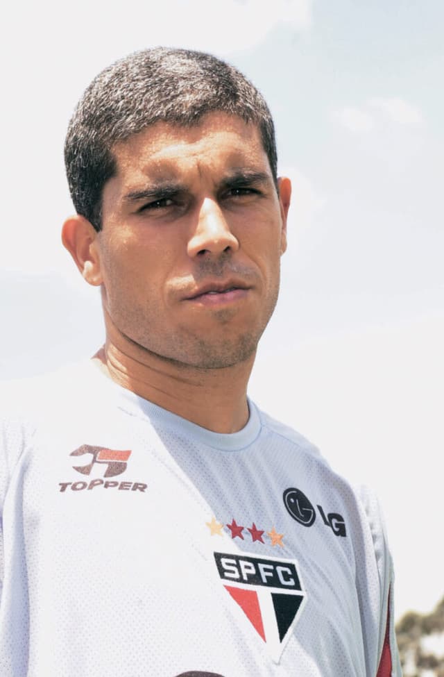 Ricardinho em 2002 pelo São Paulo - PLACAR