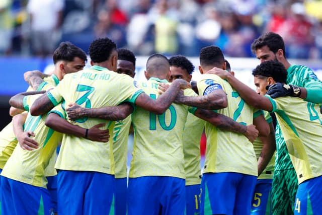 Copa América: Seleção brasileira em ação contra a Costa Rica - RONALD MARTINEZ / GETTY IMAGES