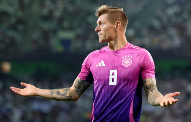 Toni Kroos (Alemanha) se despedirá do futebol ao final da Eurocopa - ) EFE/CHRISTOPHER NEUNDORF