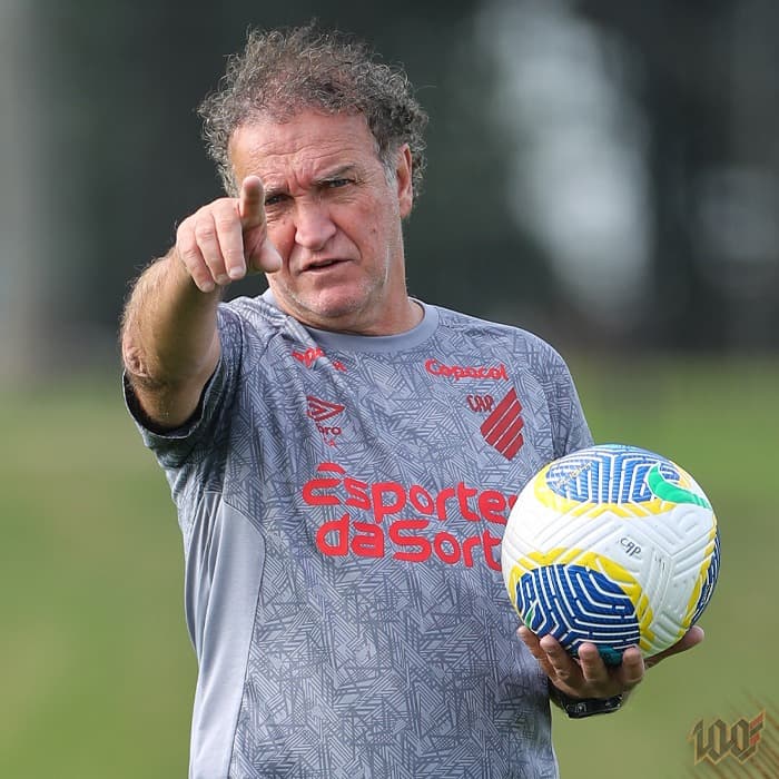 Cuca não é mais treinador do Athletico - Gustavo Oliveira/athletico.com.br
