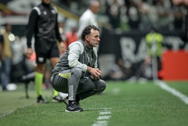 Gabriel Milito, técnico do Atlético-MG- Pedro Souza / Atlético