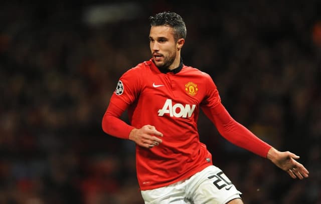 Van Persie em ação pelo Manchester United - EFE/PETER POWELL