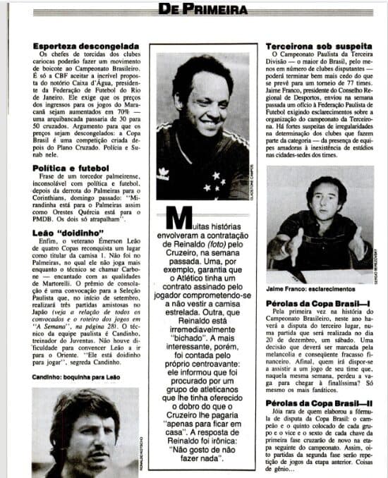 PLACAR de 1/9/1986