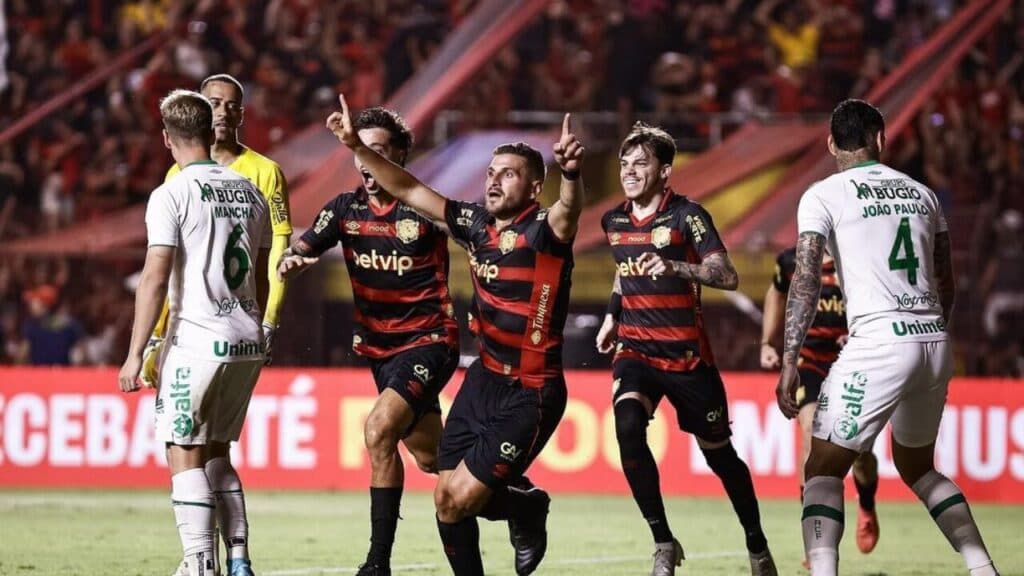Sport e Chapecoense ficam no empate. Fonte: @sportrecife