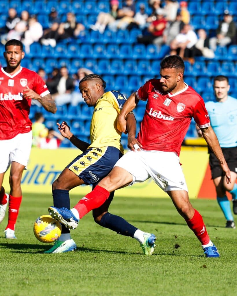 Partida entre Santa Clara e Estoril - Fonte: @cd_santaclara
