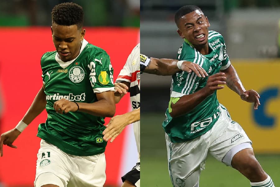Estêvão e Gabriel Jesus: prodígios do Palmeiras têm dificuldades nos clássicos - Cesar Greco/SEP