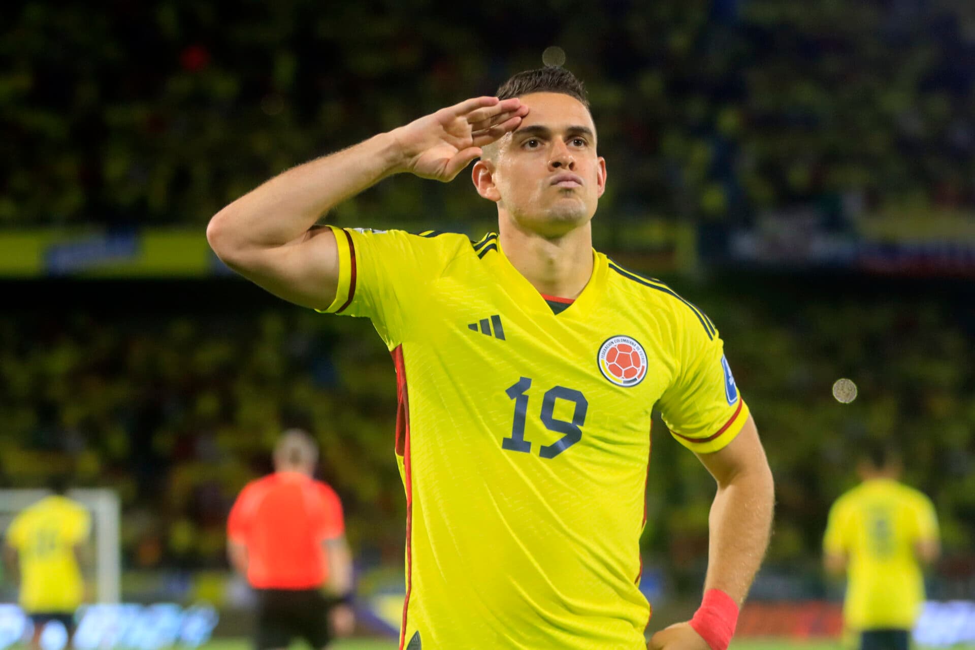 Nome frequente na seleção, Borré quer mais: a titularidade na Copa de 2026 - Ricardo Maldonado/EFE