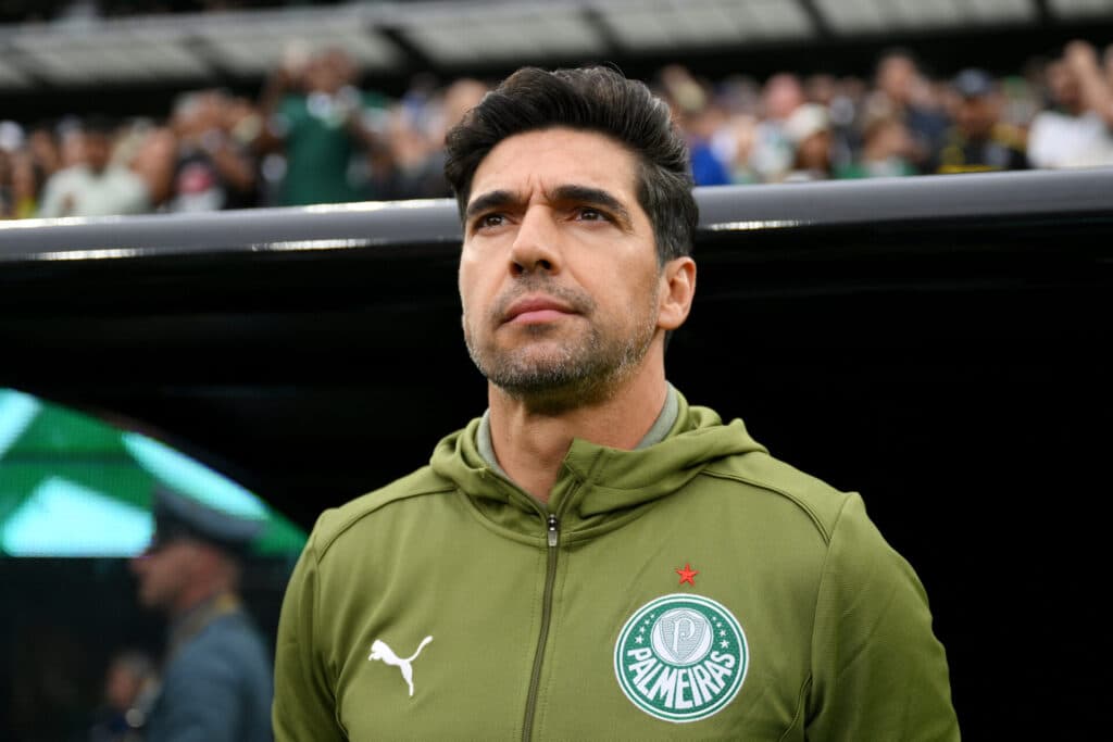 Palmeiras, de Abel Ferreira, tenta somar seus primeiros três pontos no torneio - David Ramos/Getty Images via AFP