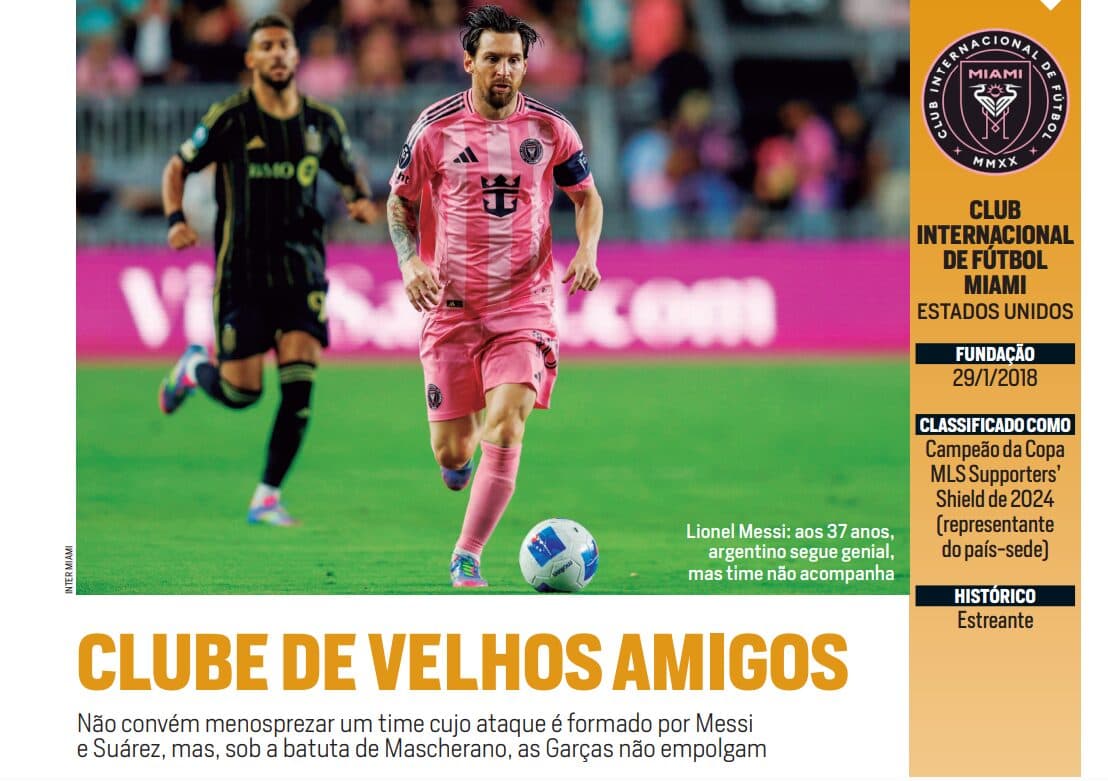 Inter Miami no guia do Mundial