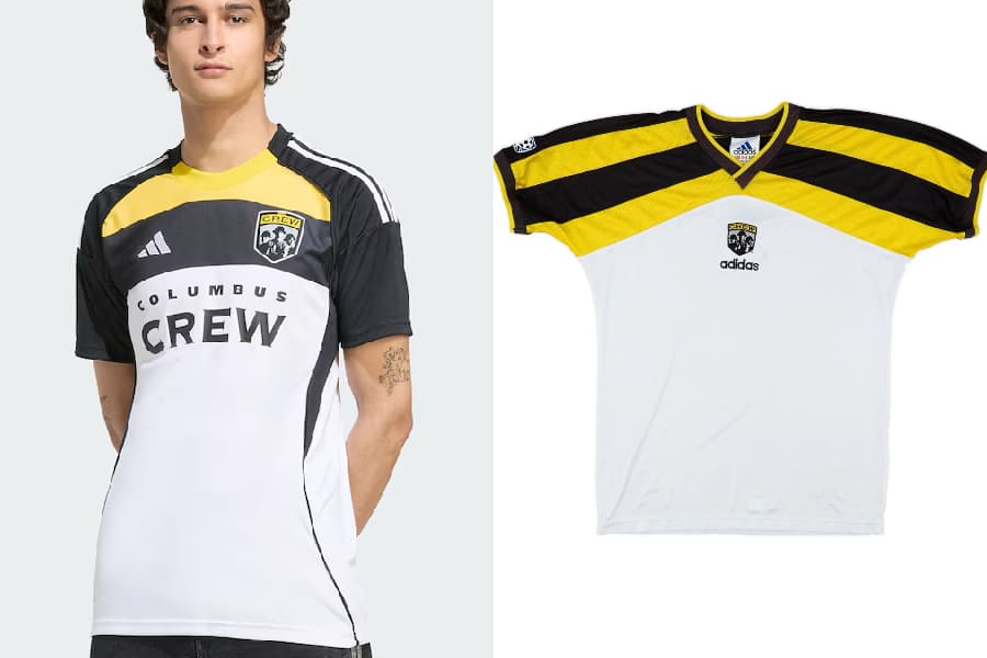 Camisa inspirada na estreia da liga em 1996 - Reprodução MLS