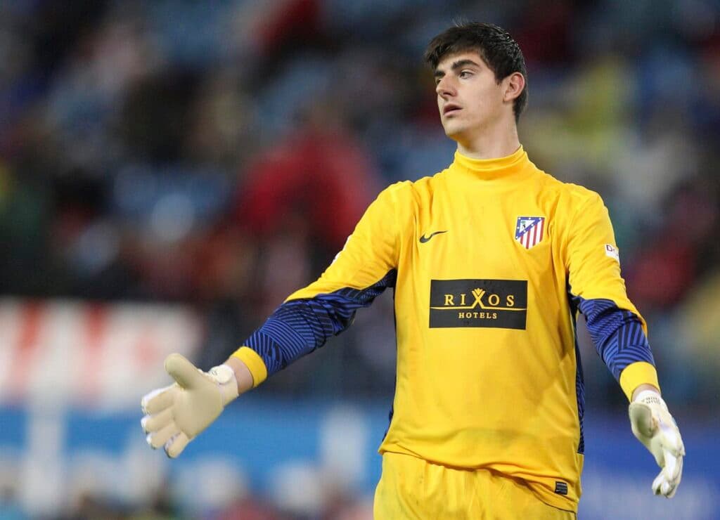 Courtois viveu o início da Era Simeone no Atlético de Madrid - EFE/Victor Lerena
