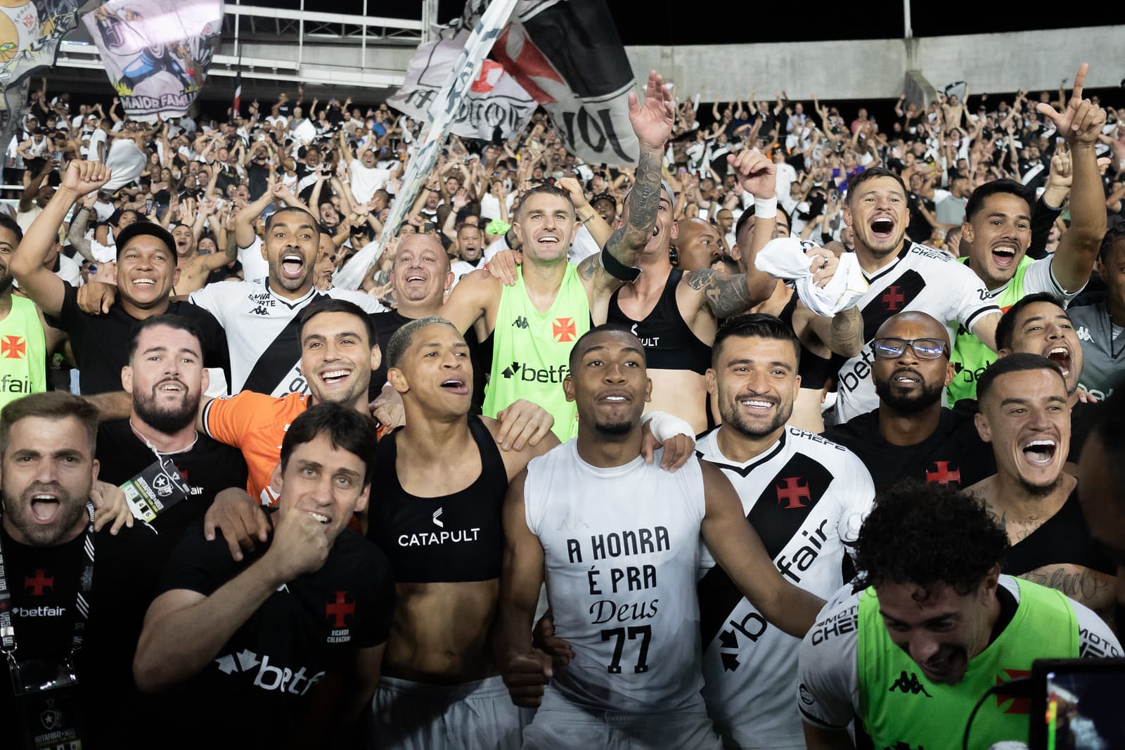 Novo empate assegurou ao Vasco história classificação na Copa do Brasil - Matheus Lima/Vasco