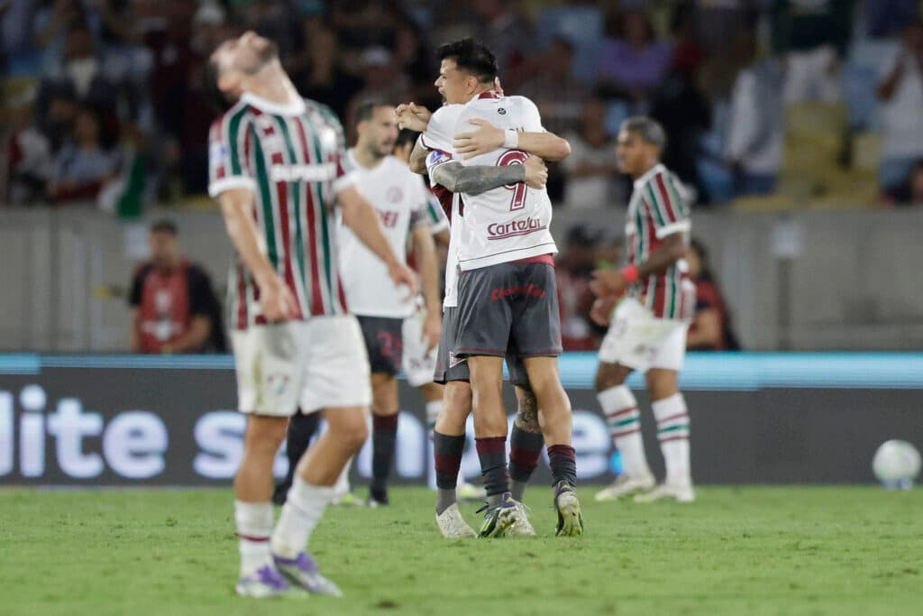 Lanús elimina Fluminense nas quartas da Copa Sul-Americana no Maracanã - EFE/ Andre Coelho