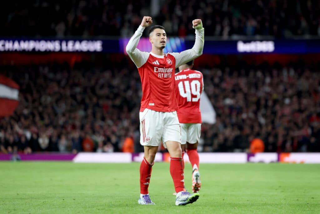 Gabriel Martinelli, importante peça do Arsenal - EFE/Neil Hall
