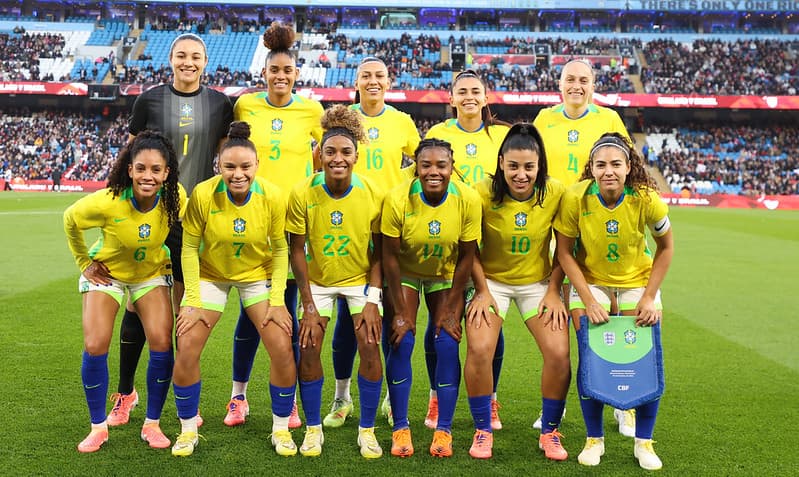 Brasil venceu a Inglaterra por 2 a 1 - Lívia Villas Boas/Divulgação/CBF