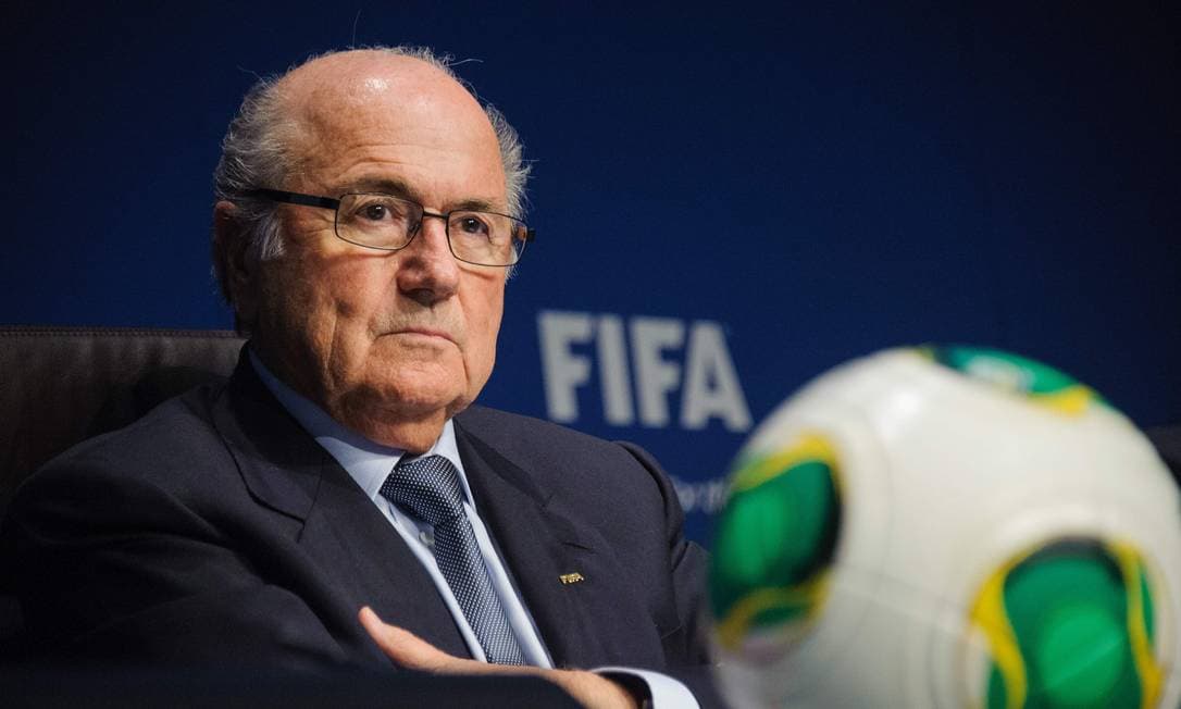 Joseph Blatter, ex-presidente da Fifa - SEBASTIEN BOZON / AFP