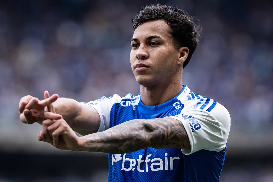 Kaio Jorge, do Cruzeiro, não marcava desde setembro - Gustavo Aleixo/Divulgação/Cruzeiro
