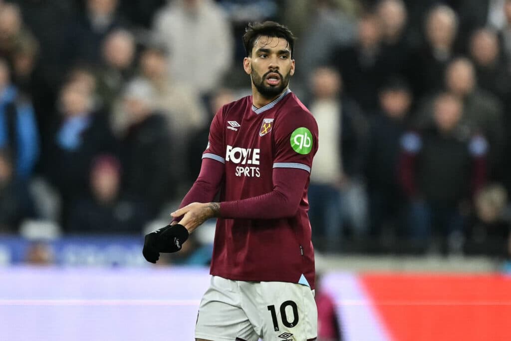 Lucas Paquetá é titular do West Ham - Ben STANSALL / AFP