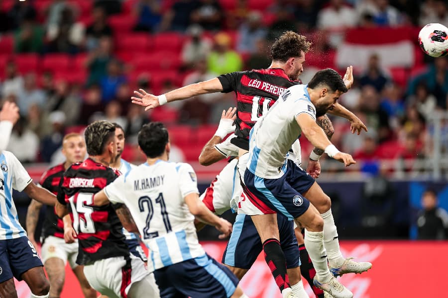 Léo Pereira fez o primeiro do Flamengo - Gilvan de Souza/Flamengo