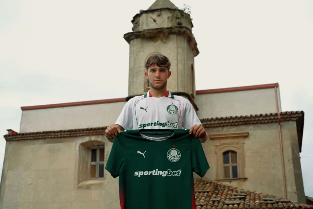 Campanha palmeirense foi gravada na Itália - Divulgação/Palmeiras