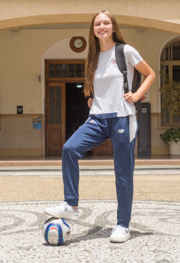 Aos 14 anos, Juba é destaque do sub-15 feminino do São Paulo - Placar/Kaio Lakaio